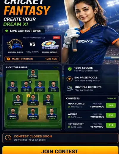 68ubet (68 u bet) fantasy cricket & matchday visual 3