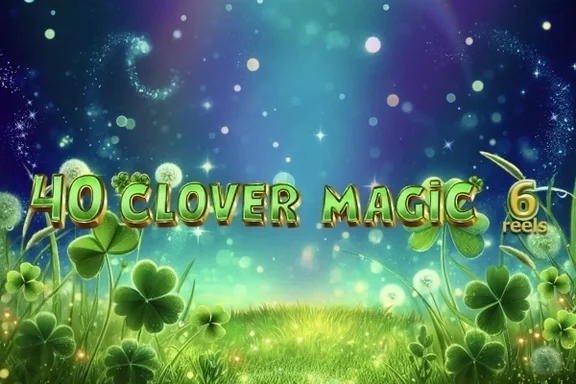 Capa do slot 40 Clover Magic 6 Reels