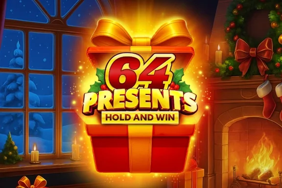 Capa do slot 64 Presents Hold and Win